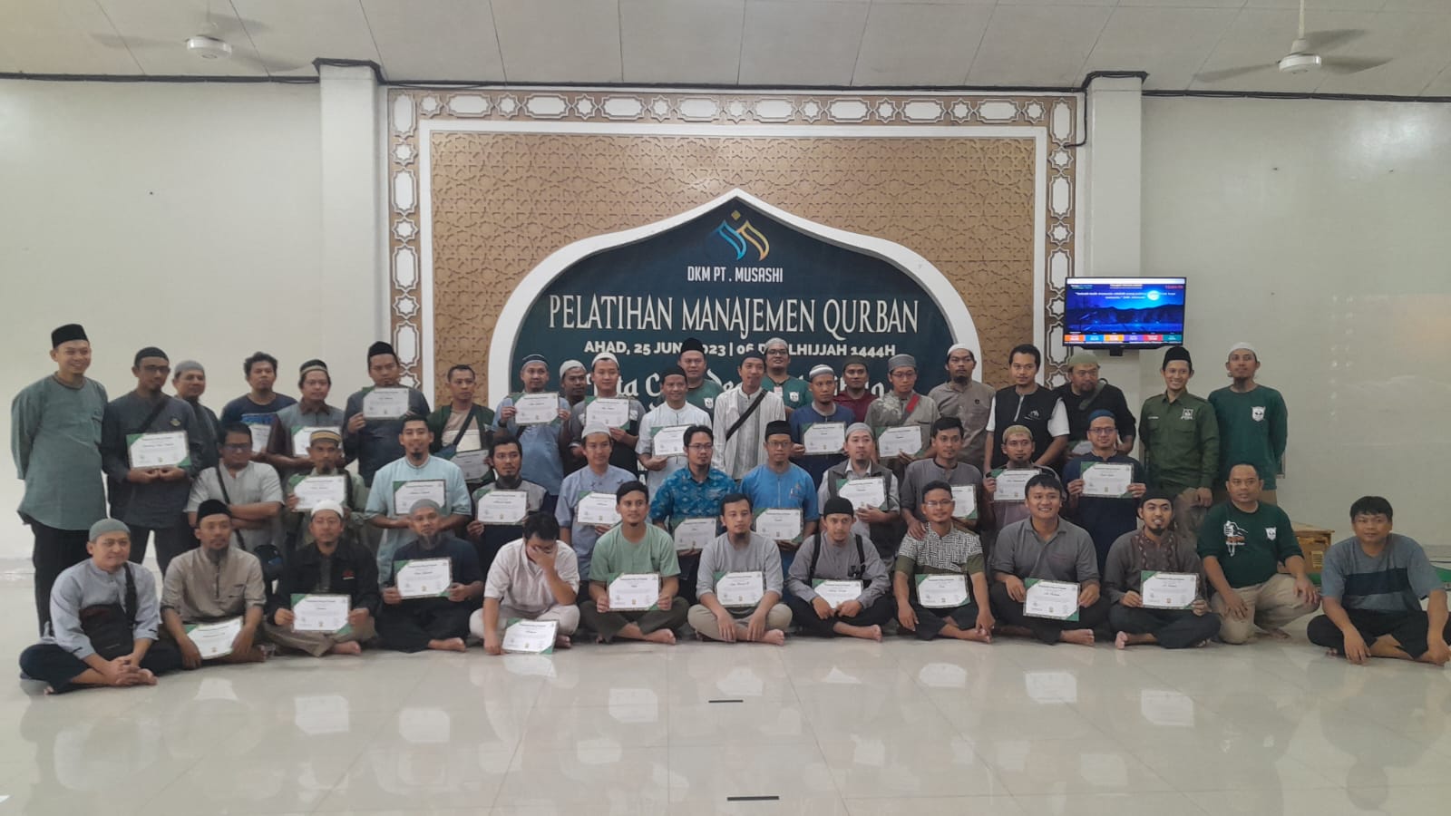 Pemberian sertifikat