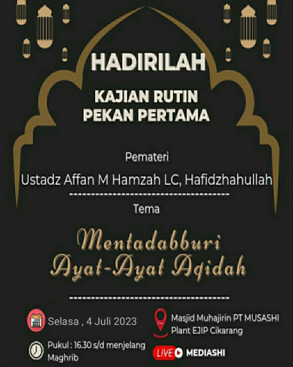 Mentadabburi ayat ayat aqidah