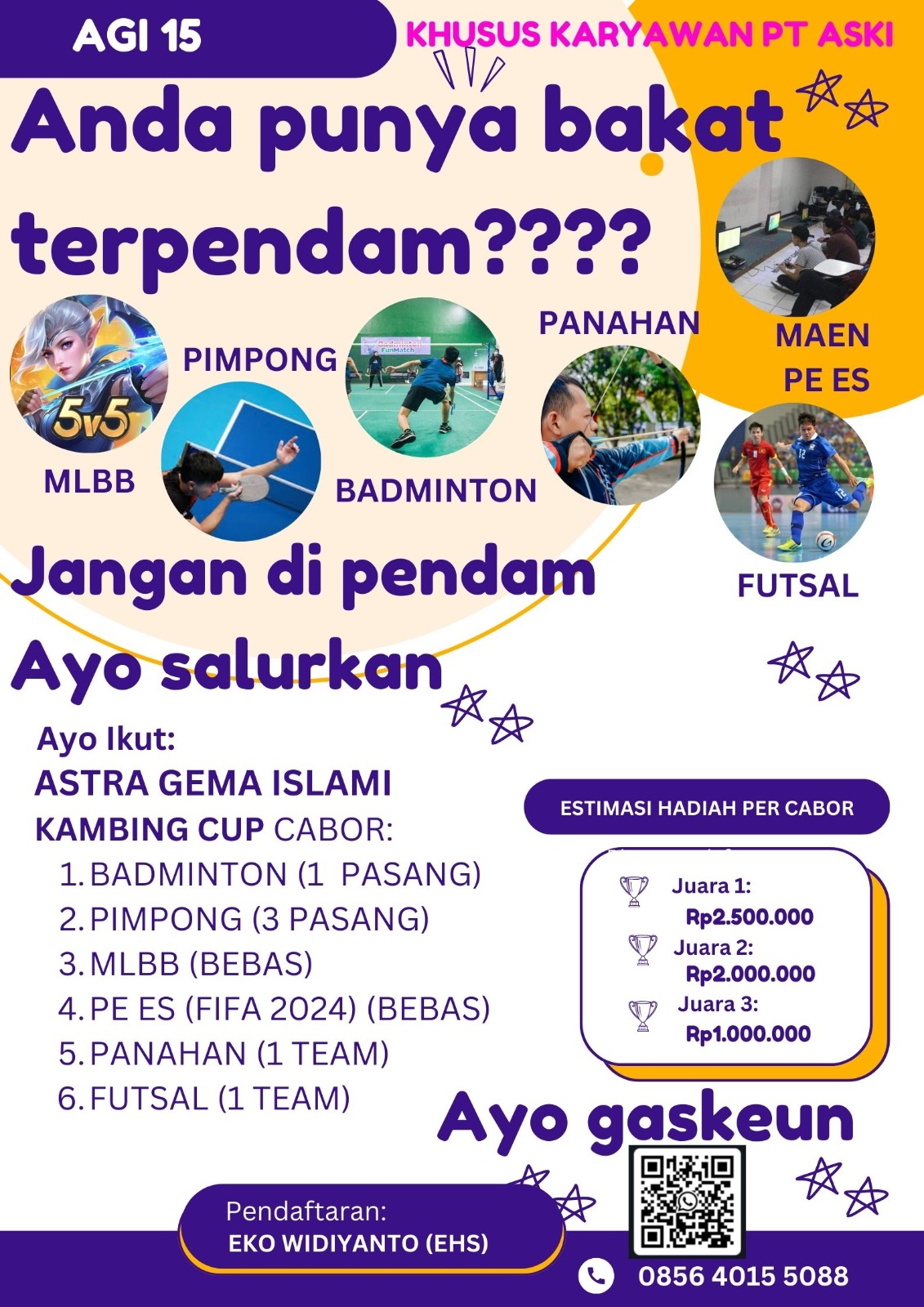 Flyer Penyebaran Info AGI 15