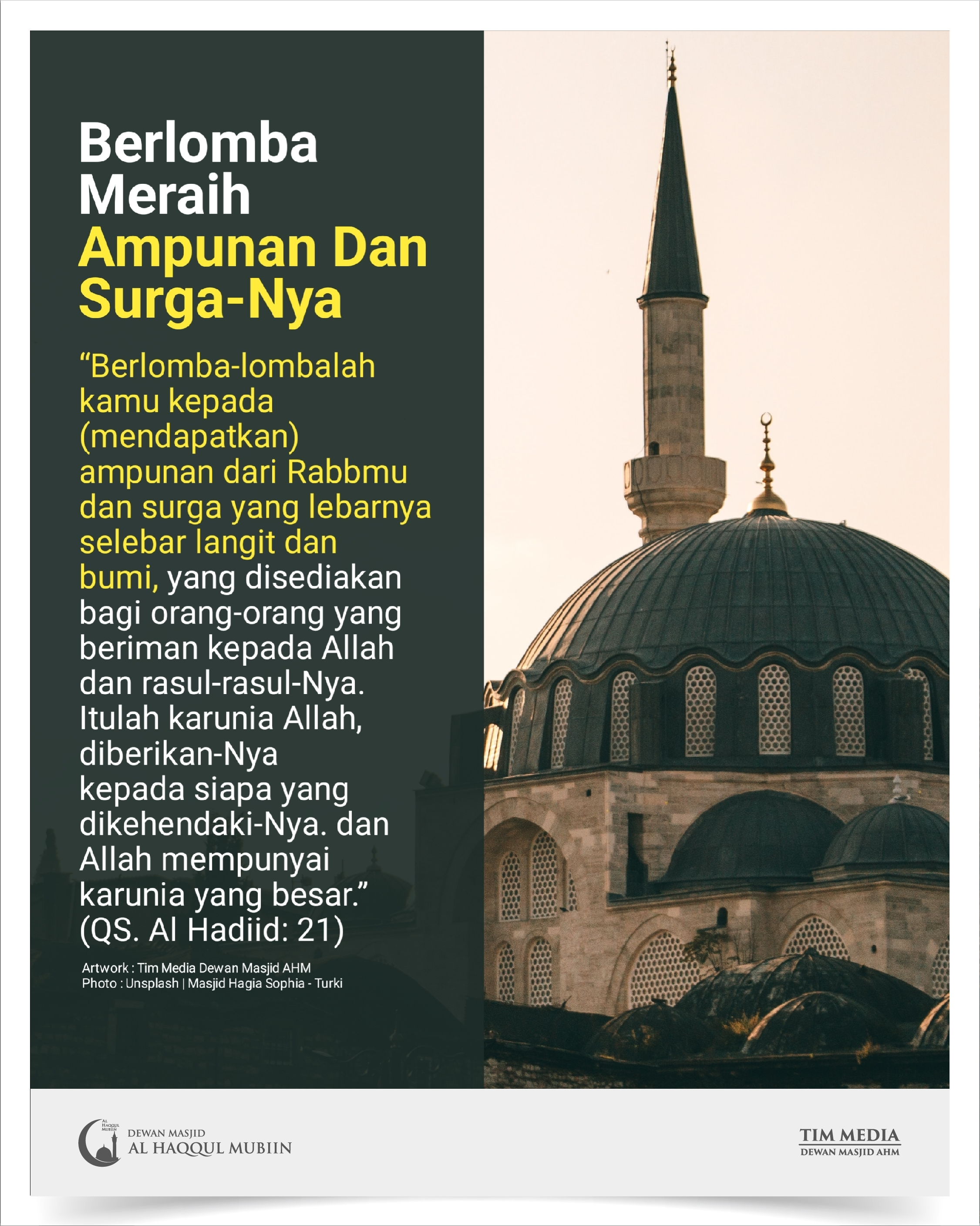 019 | Berlomba Meraih Ampunan Dan Surga-Nya