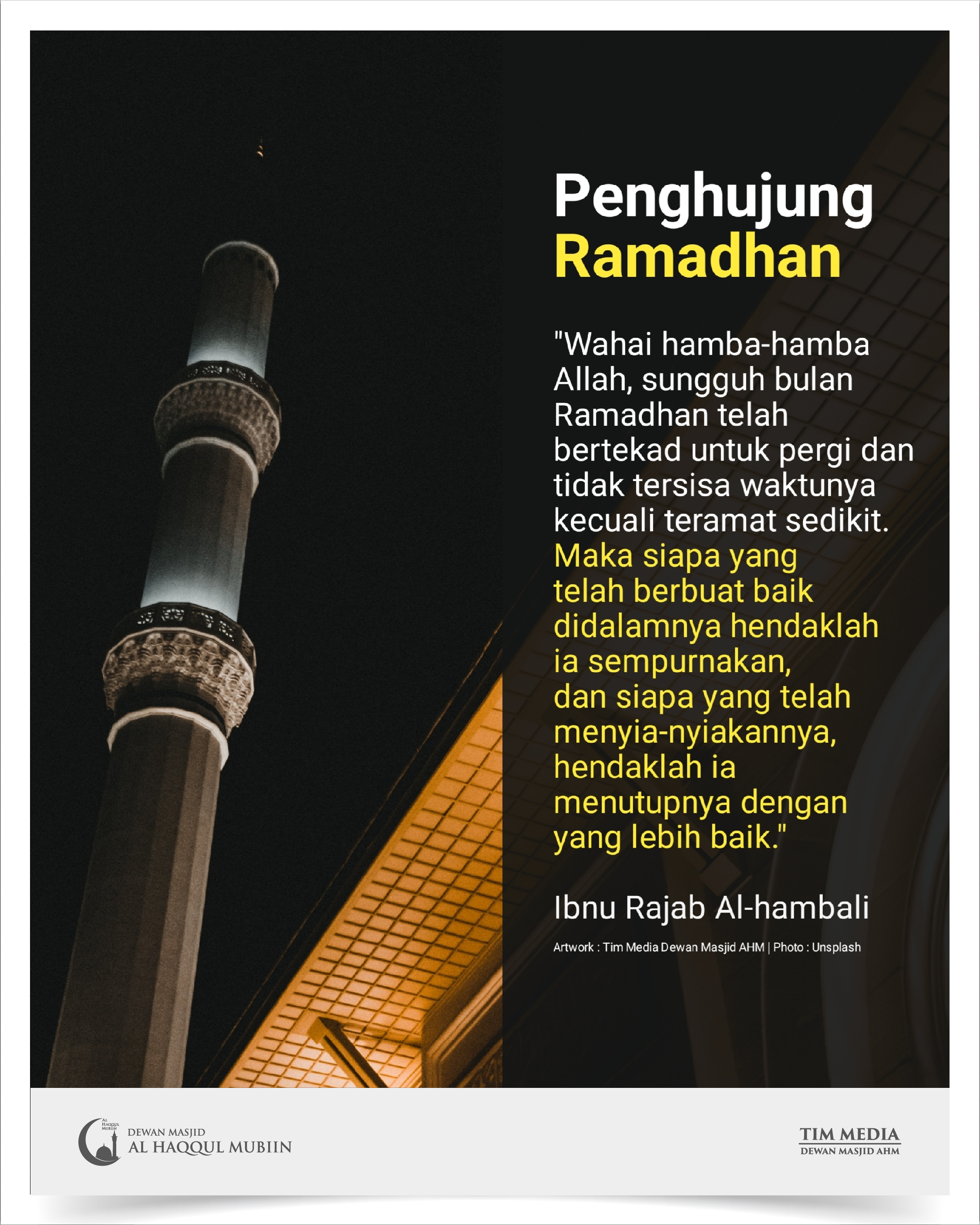 028 | Penghujung Ramadhan