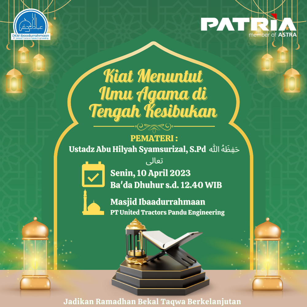 Kajian Dhuhur 10 April 2023