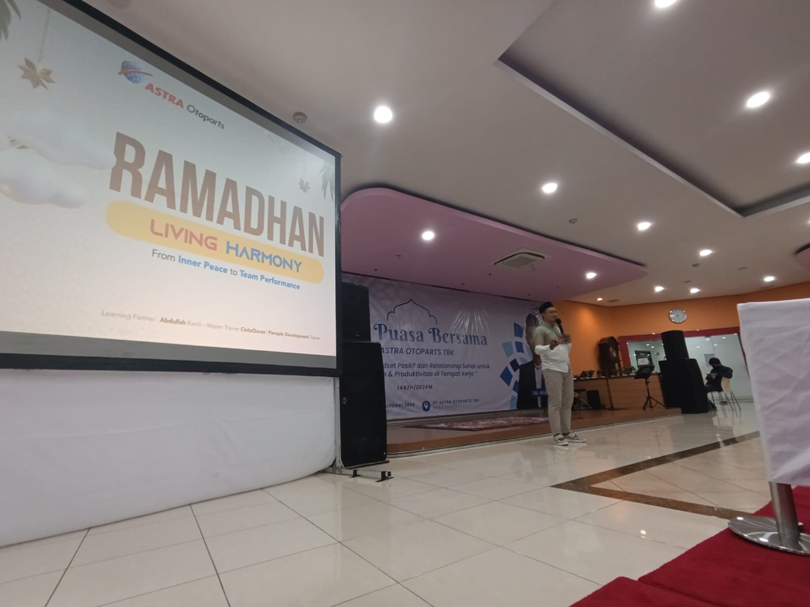 Buka Bersama DKM Nurul Iman AOP