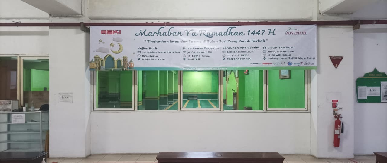 Jadwal Kegiatan Ramadhan DKM An Nur PT ASKI 