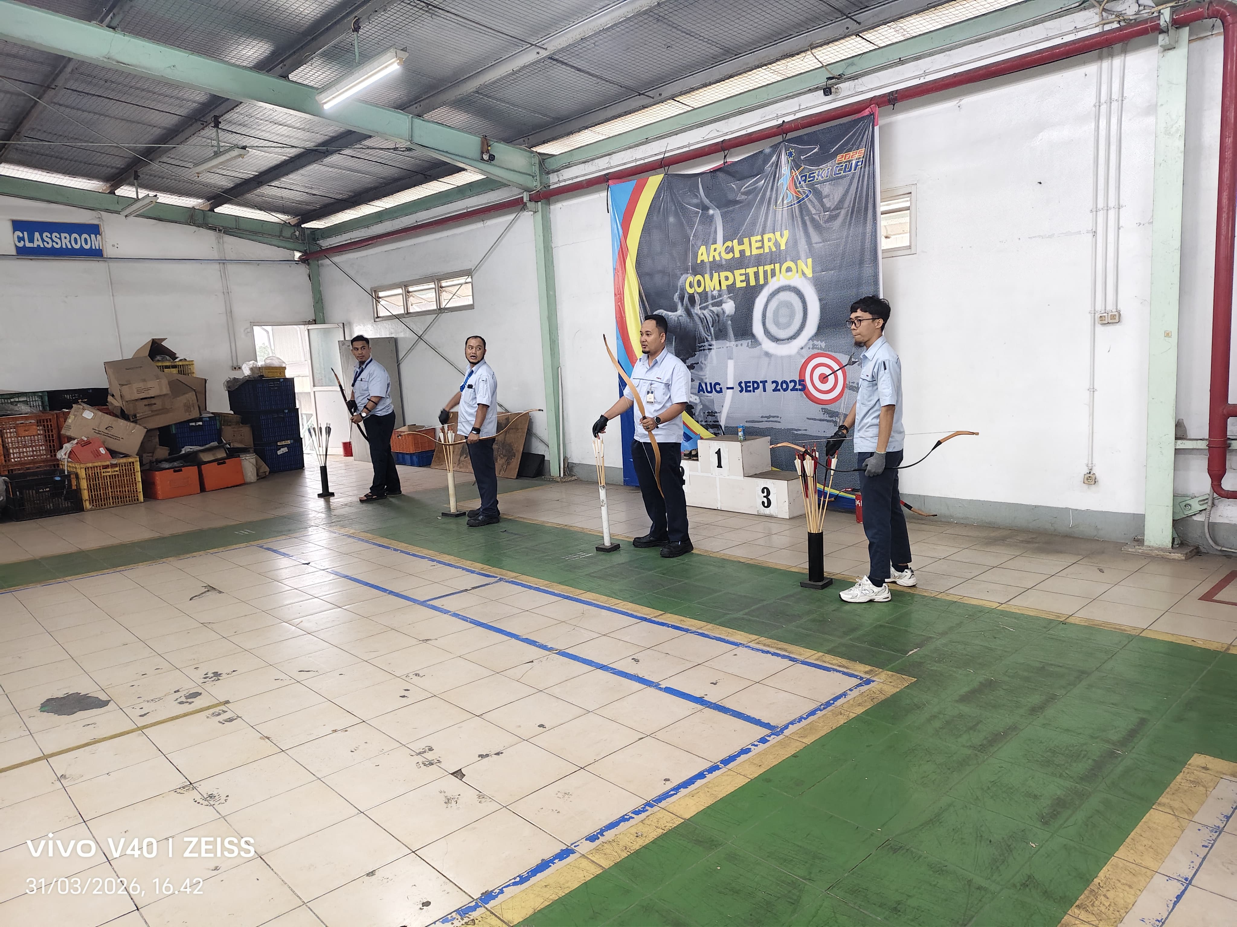 Suasana Latihan Memanah Team ASKI