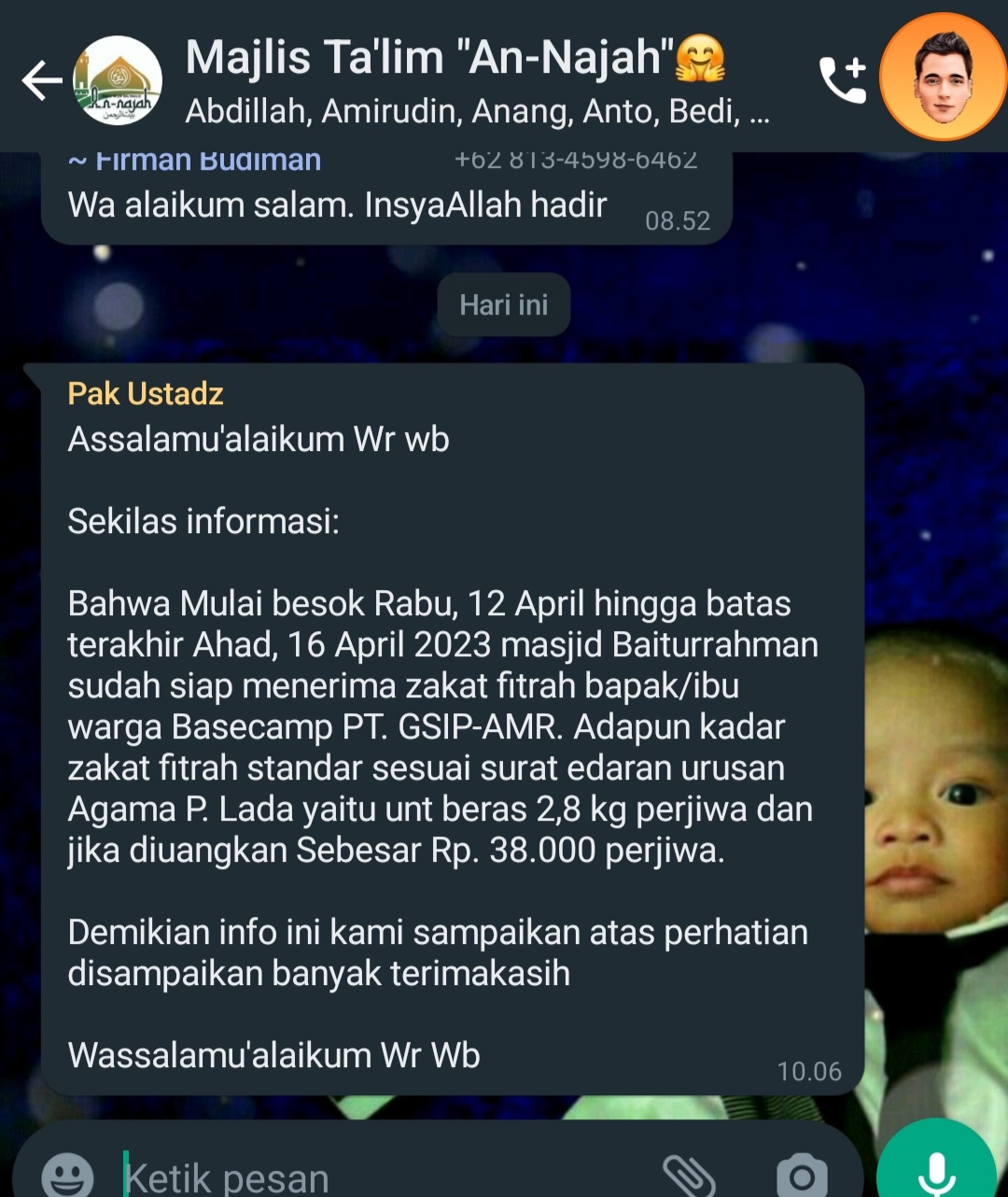 info wa