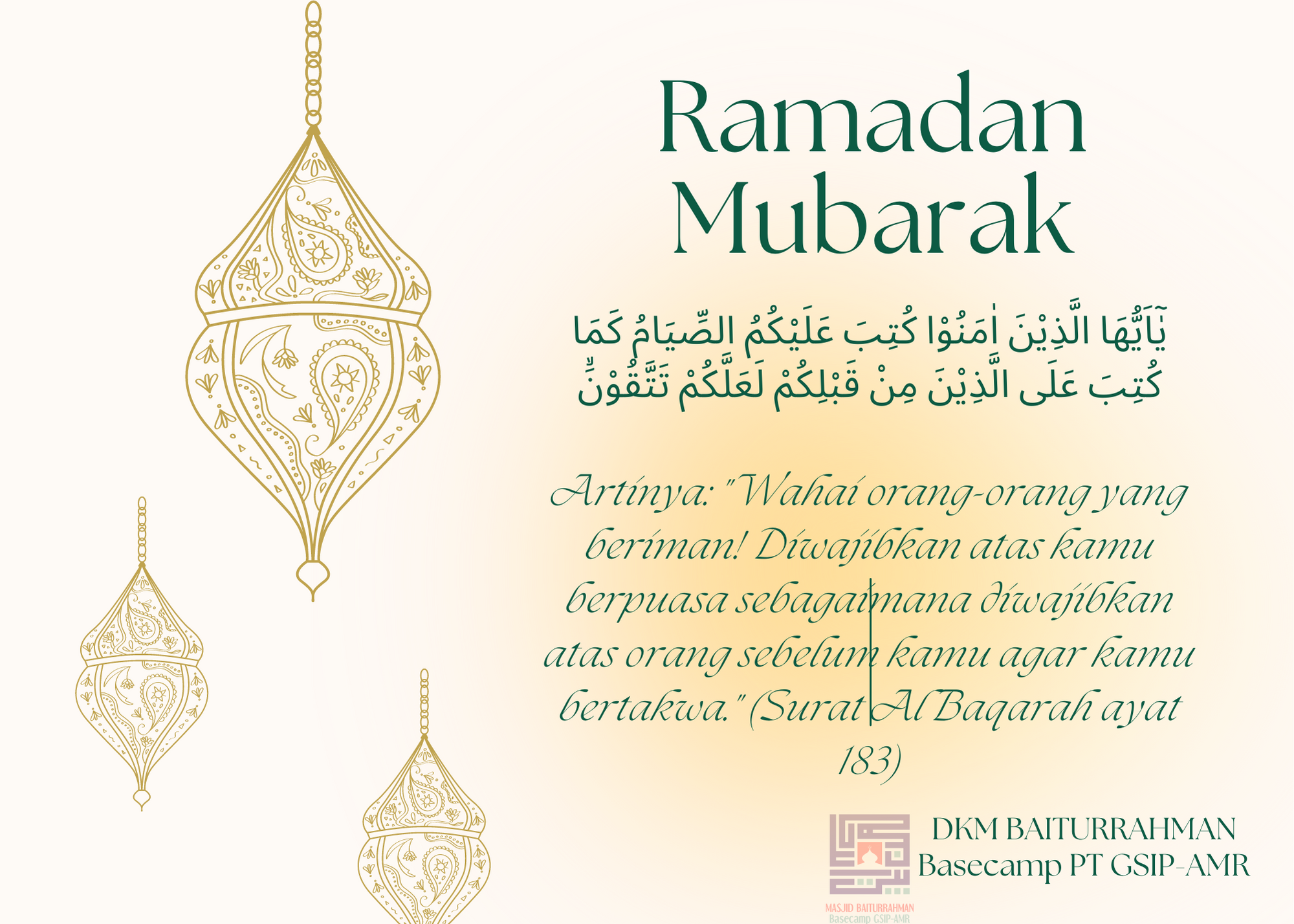 Perintah Puasa di Bulan Ramadhan