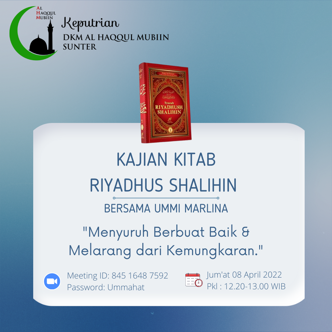 Kajian Rutin Muslimah AHM Sunter